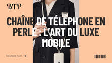 Chaîne De Téléphone Perlé Avec Pendentif Étoile - Anti-Perte, Style Y2K - Pour Femmes Et Filles - 4