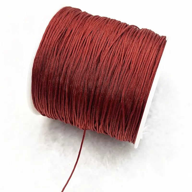 10 m de fil de nylon 0,4 mm caramel