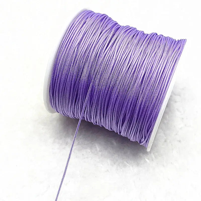 10 m de fil de nylon 0,4 mm lavande