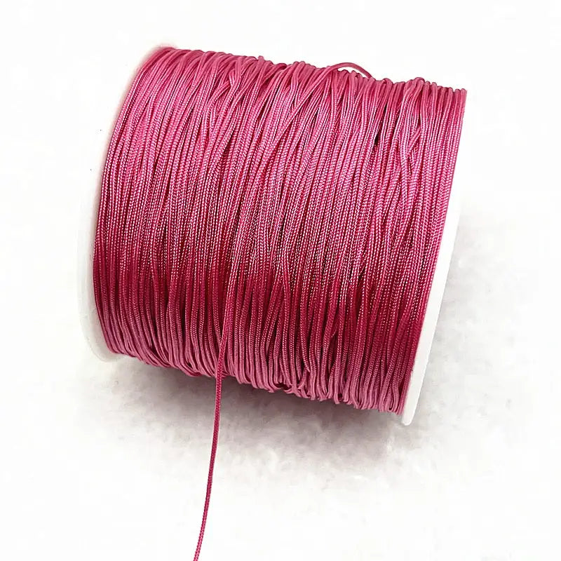 10 m de fil de nylon 0,4 mm magenta fushia