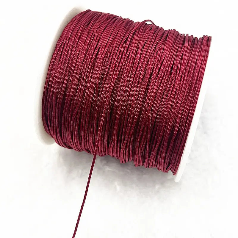 10 m de fil de nylon 0,4 mm pourpre