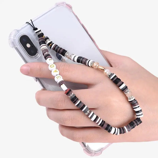 Bijou de téléphone noir