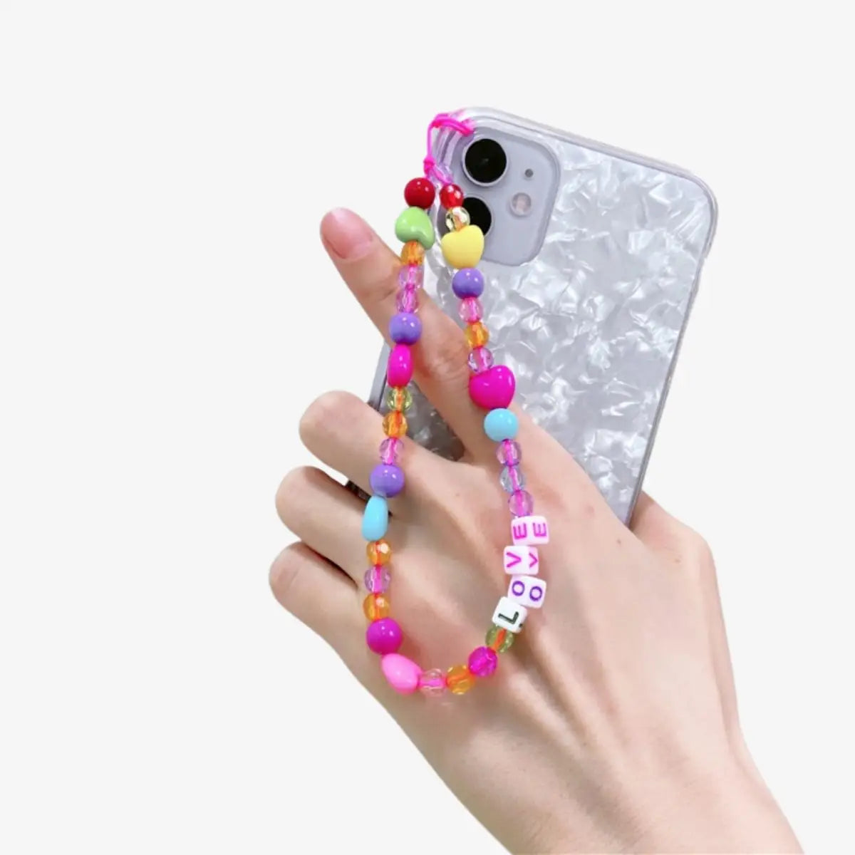 Bijou de téléphone perle | Apolline