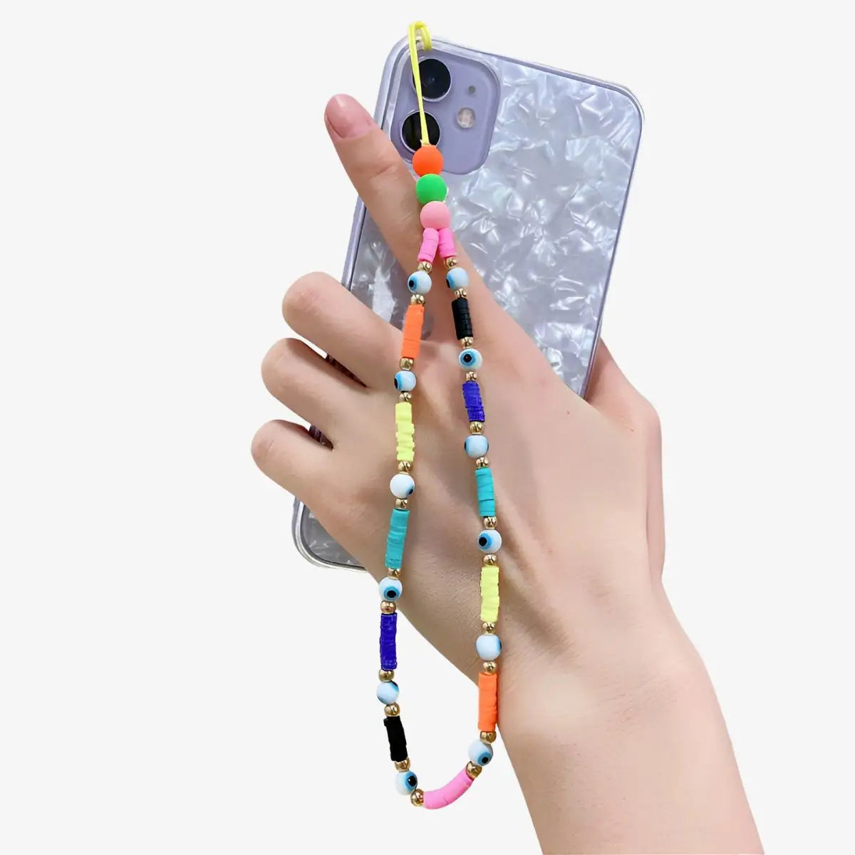 Bijou de téléphone perle | Athénaïs