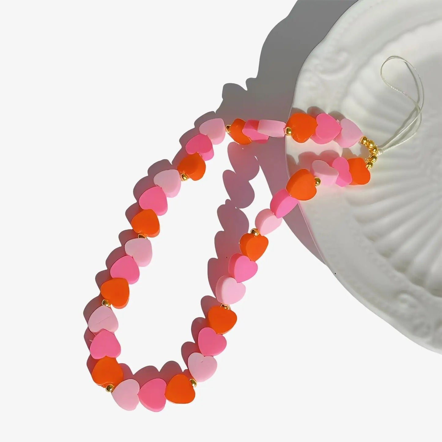 Bijou de téléphone rose