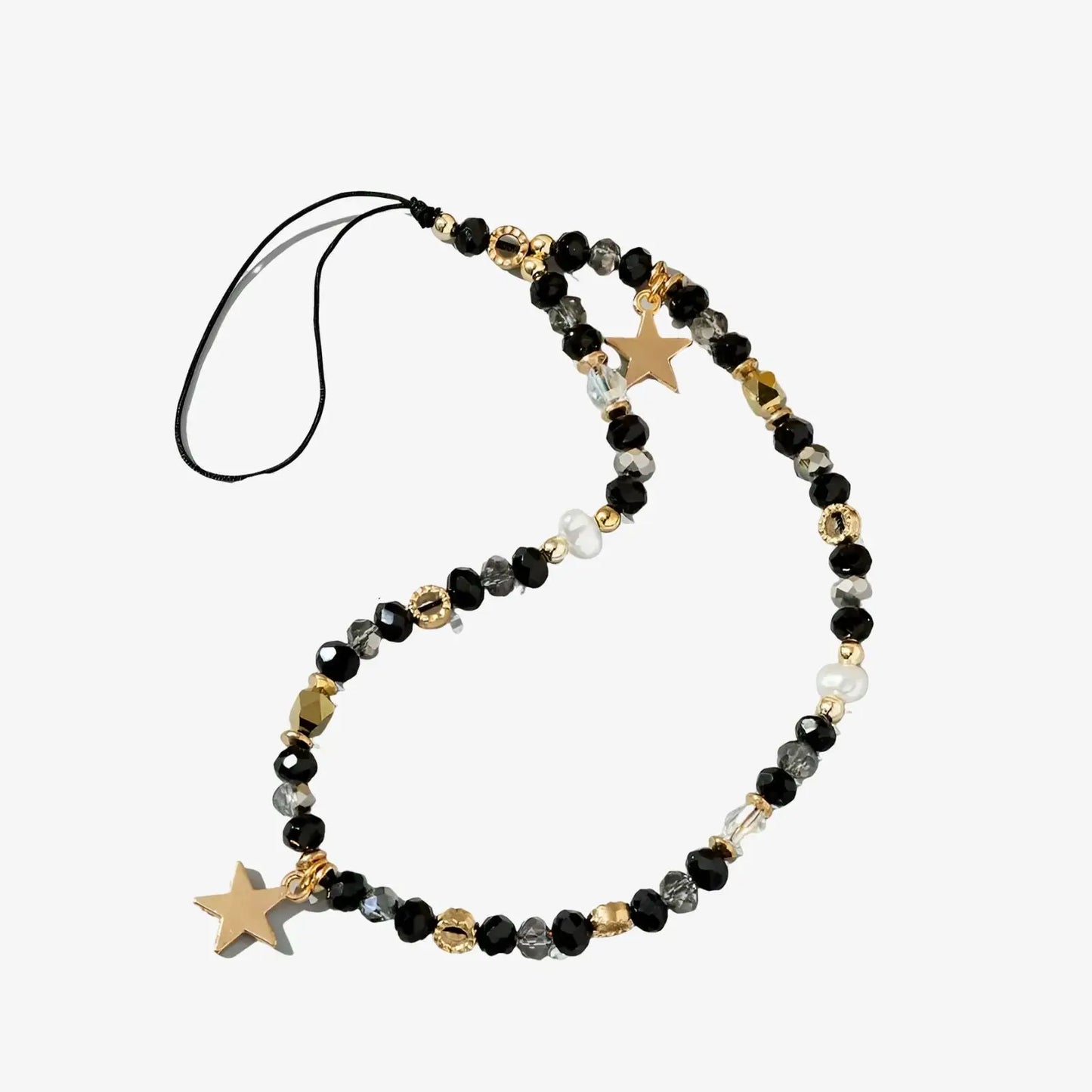 Bracelet pendentif pour téléphone en acrylique perlée | Béatrice