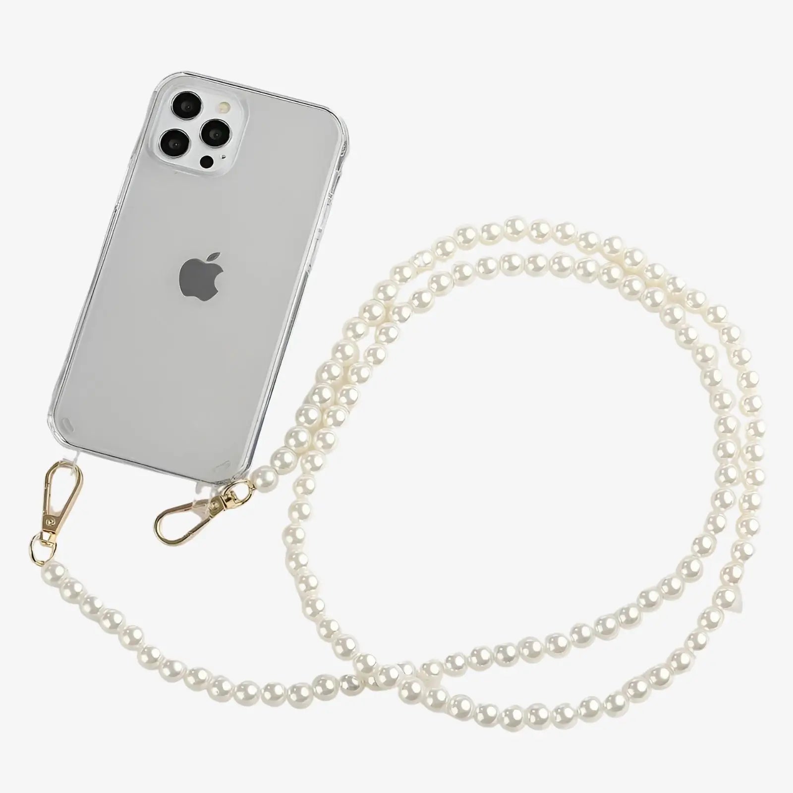 Coque avec cordon perle - 14 Pro Max