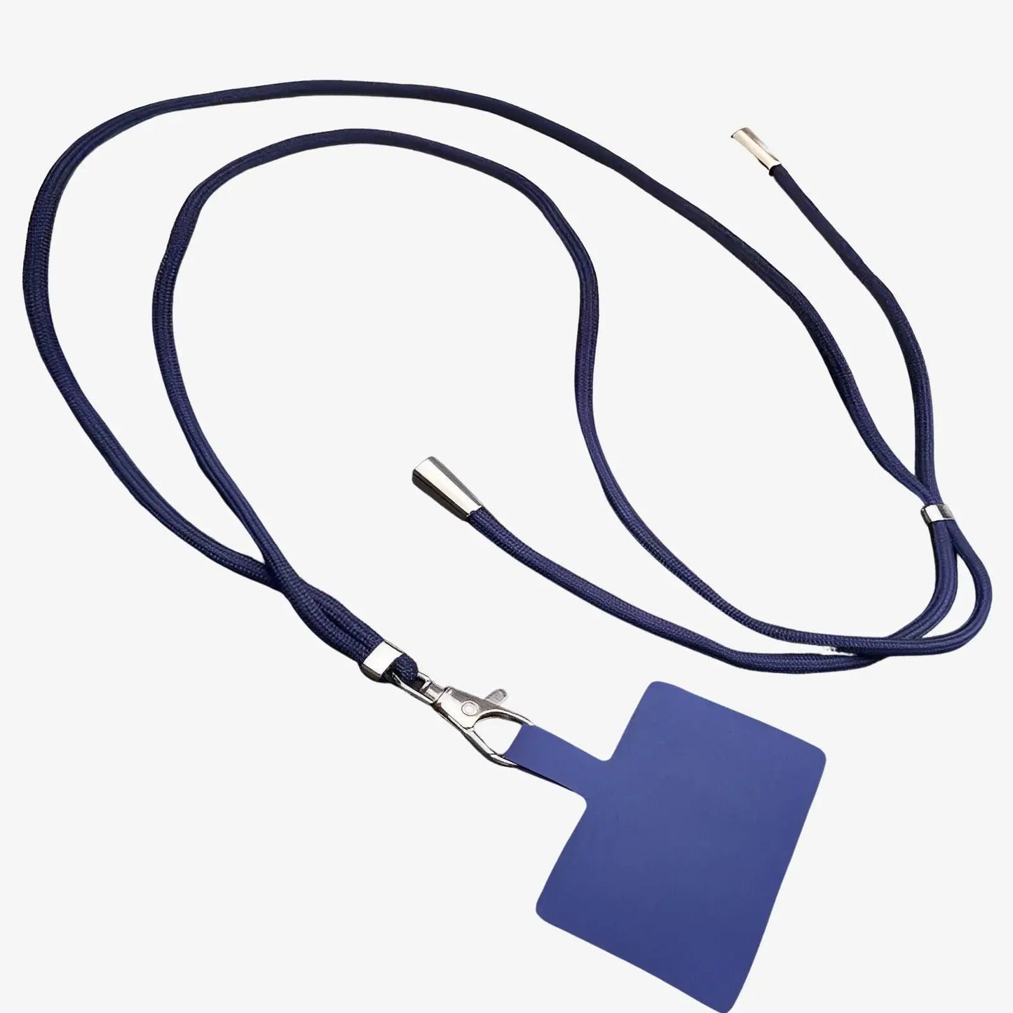 Cordon de téléphone ajustable universel bleu roi