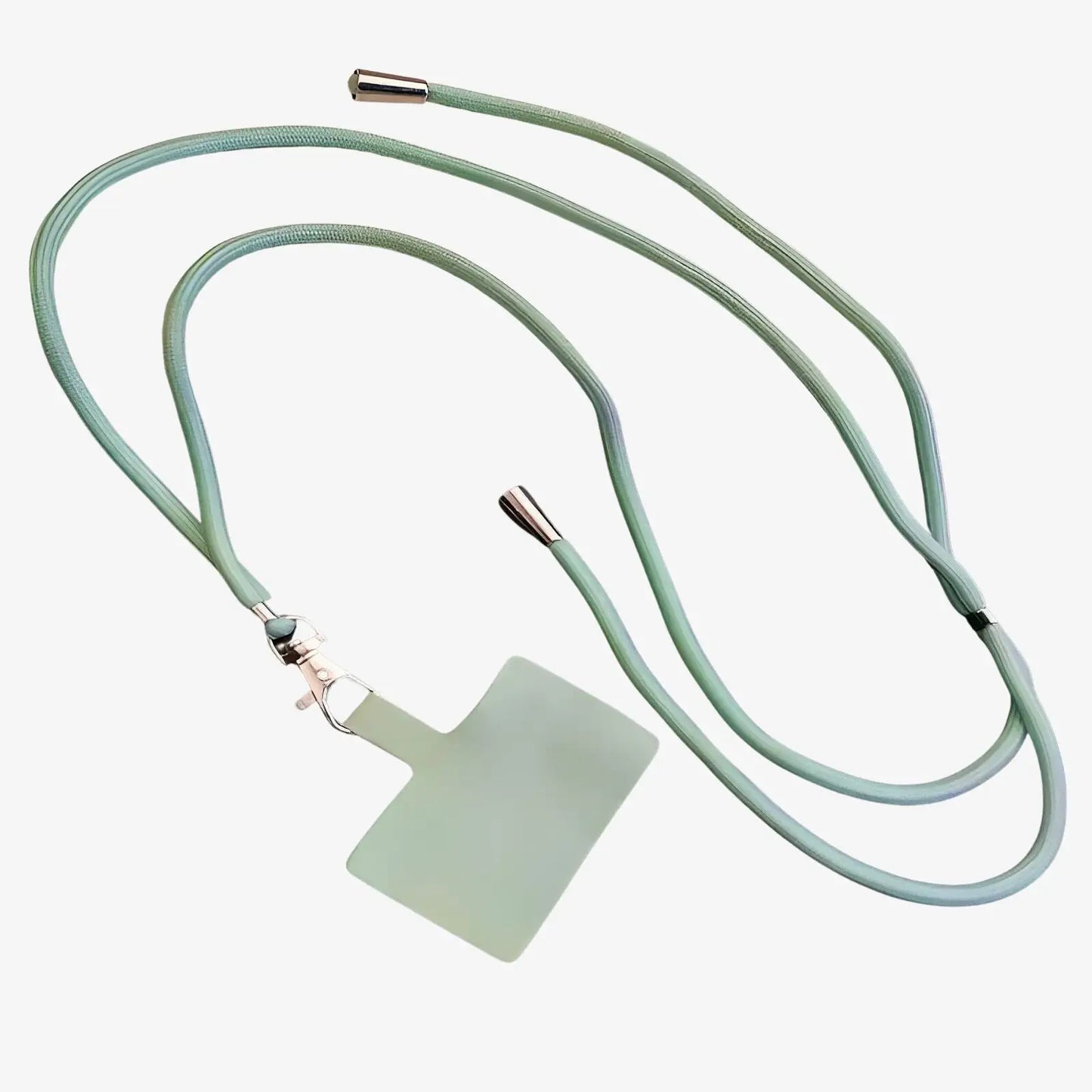 Cordon de téléphone ajustable universel vert clair