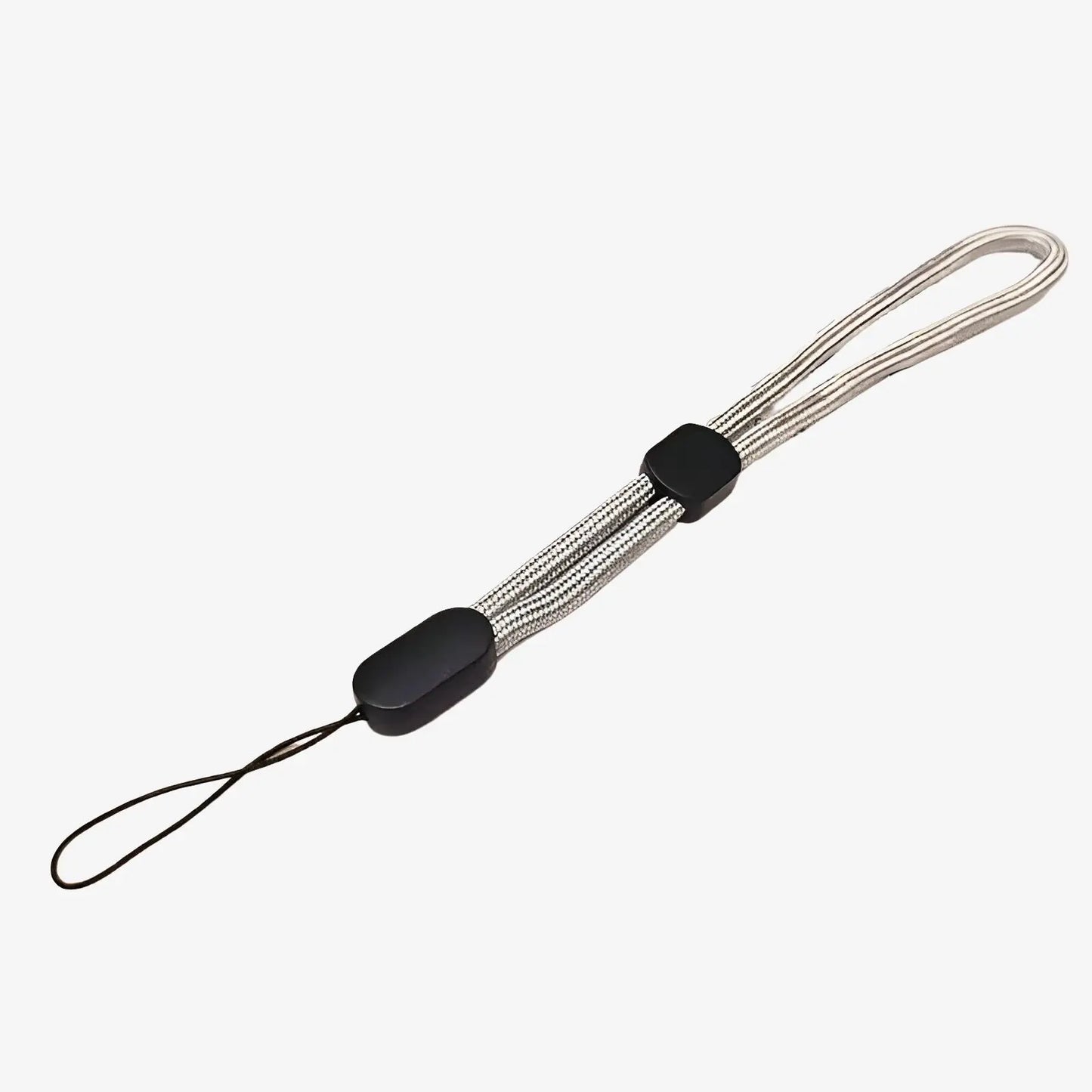 Dragonne de téléphone argent ajustable