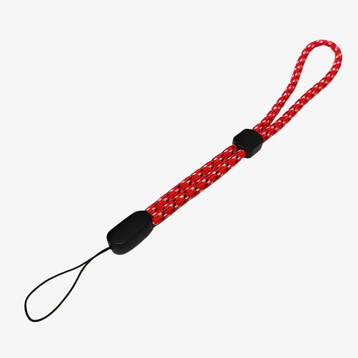 Dragonne de téléphone rouge ajustable