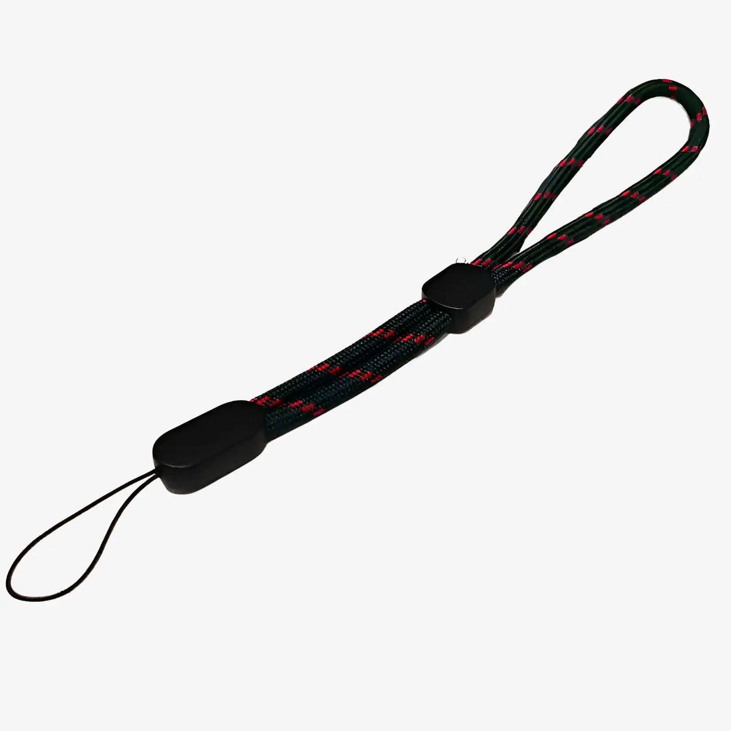 Dragonne de téléphone vert foncé ajustable