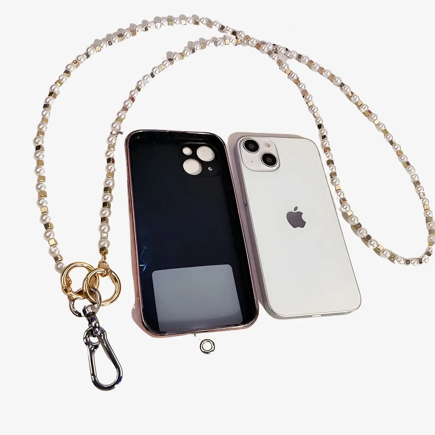 Lanière de téléphone en perle universelle