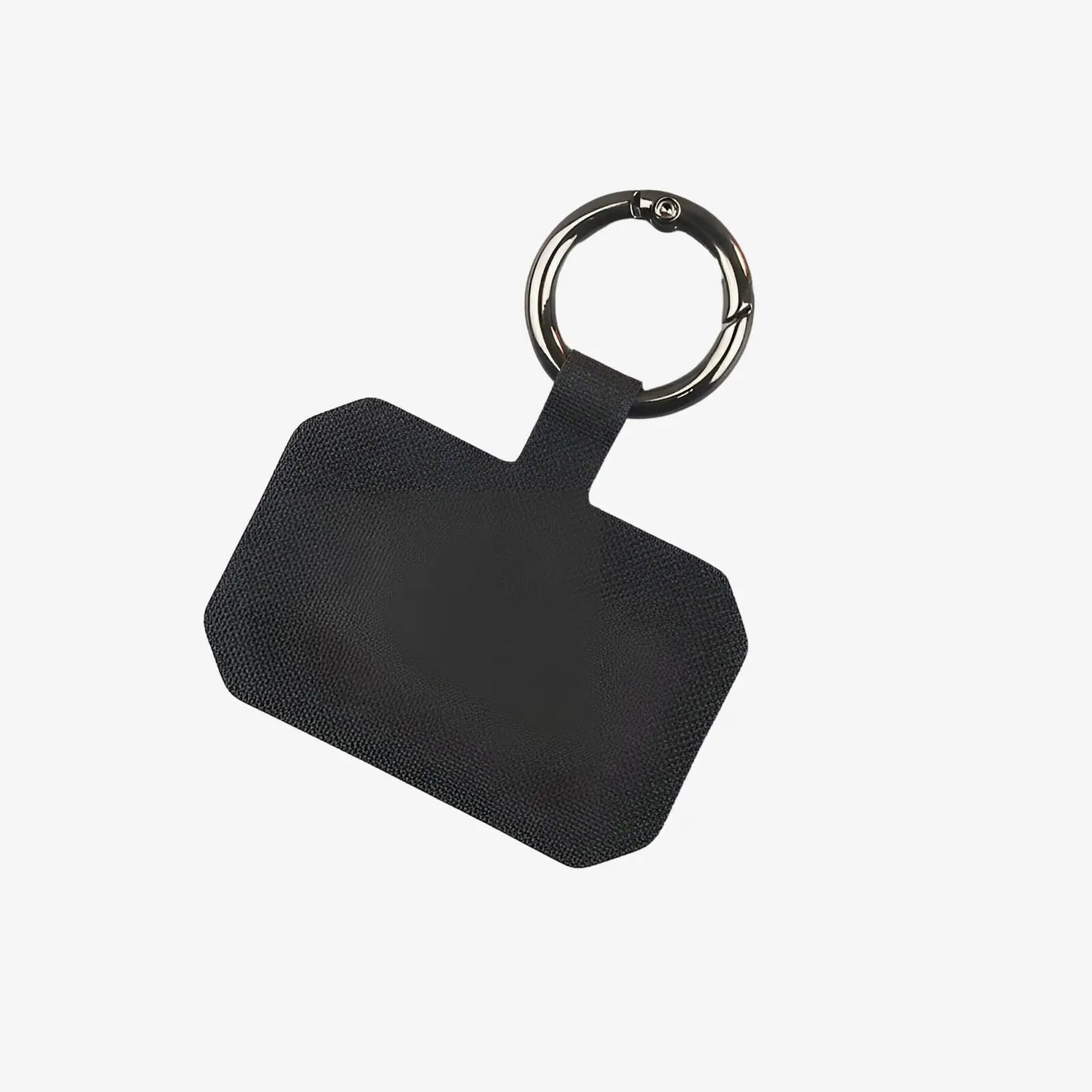 Patch adaptateur noir avec anneau argenté