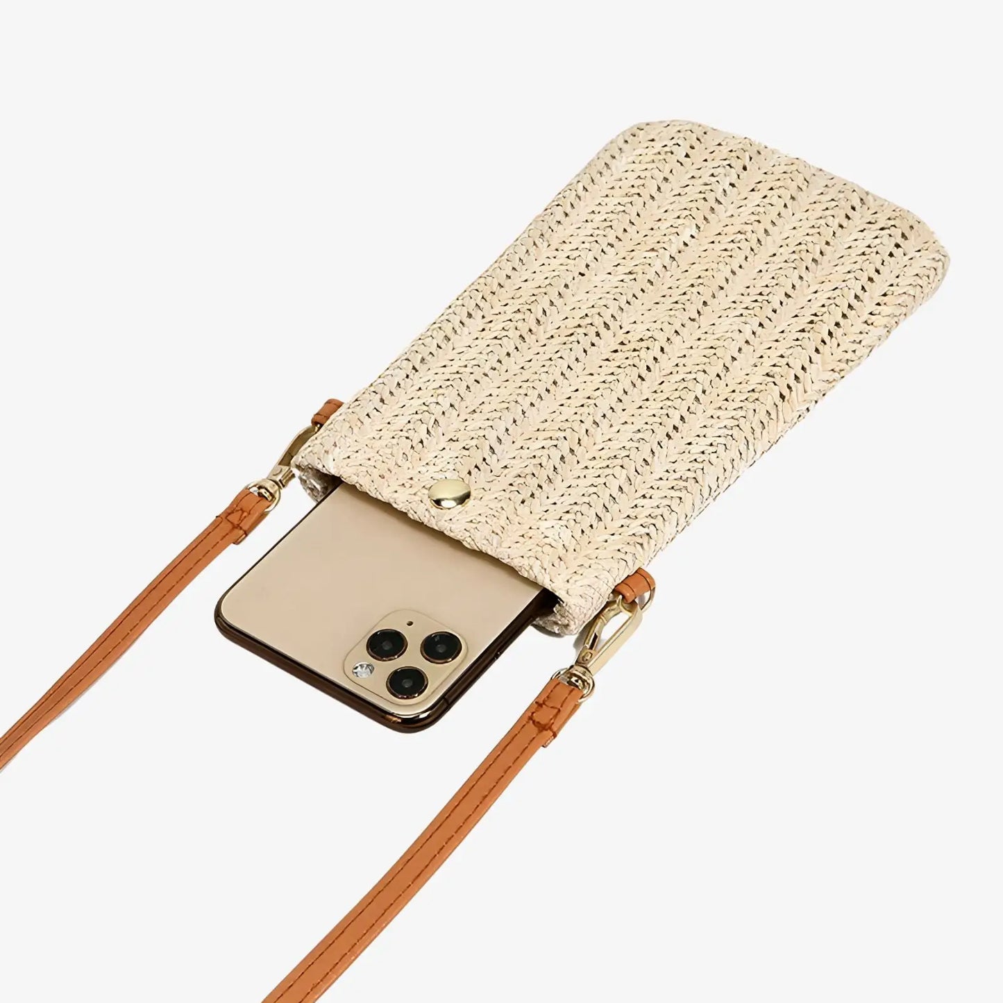 Pochette téléphone crochet