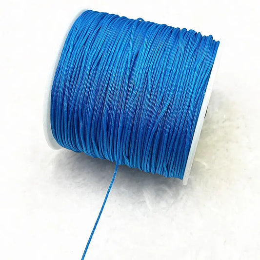 10 m de fil de nylon 0,4 mm bleu
