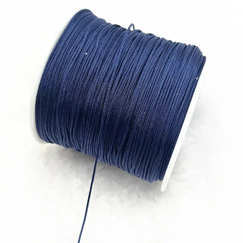 10 m de fil de nylon 0,4 mm bleu sombre