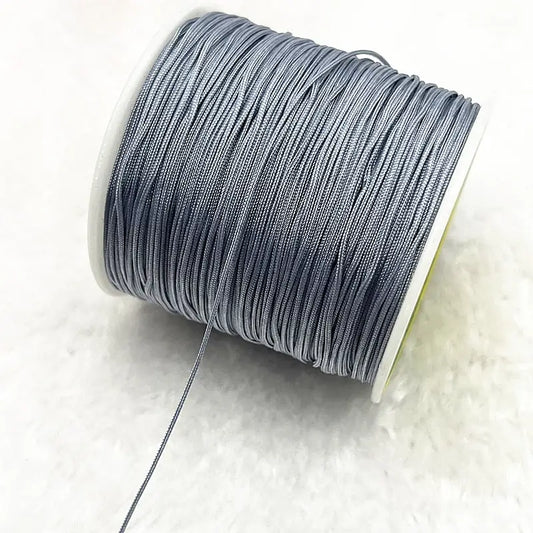 10 m de fil de nylon 0,4 mm gris sombre