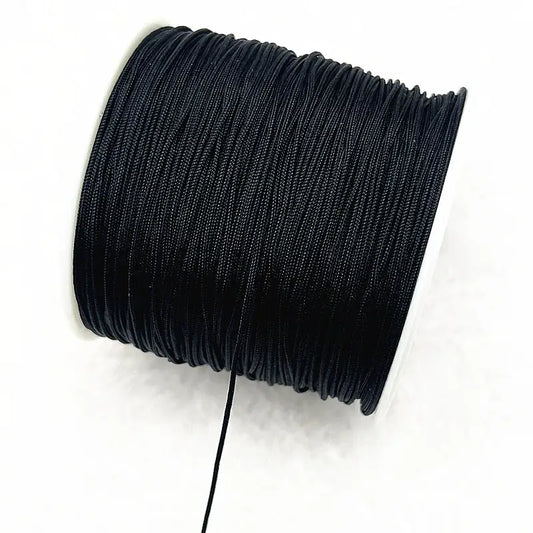 10 m de fil de nylon 0,4 mm noir