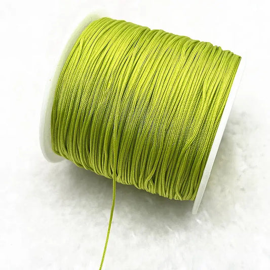 10 m de fil de nylon 0,4 mm vert asperge