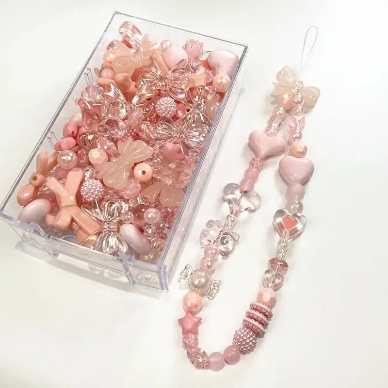 20 g de perles acryliques couleur printemps - 03