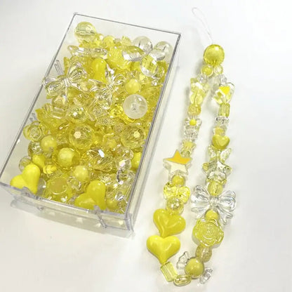 20 g de perles acryliques couleur printemps - 04