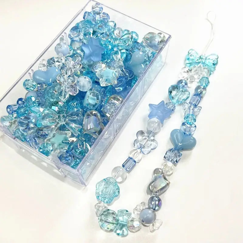 20 g de perles acryliques couleur printemps - 08