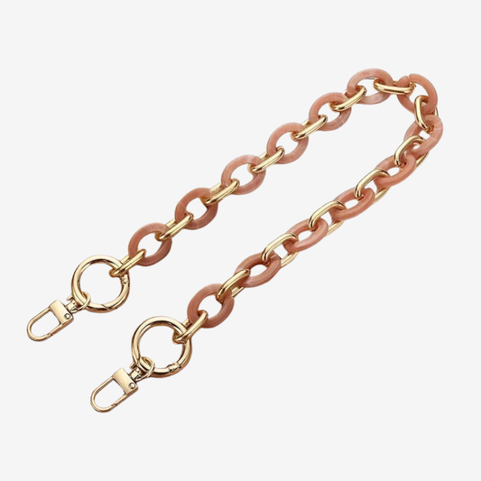 Collier chaîne bijou de téléphone maillons en acrylique | Manon