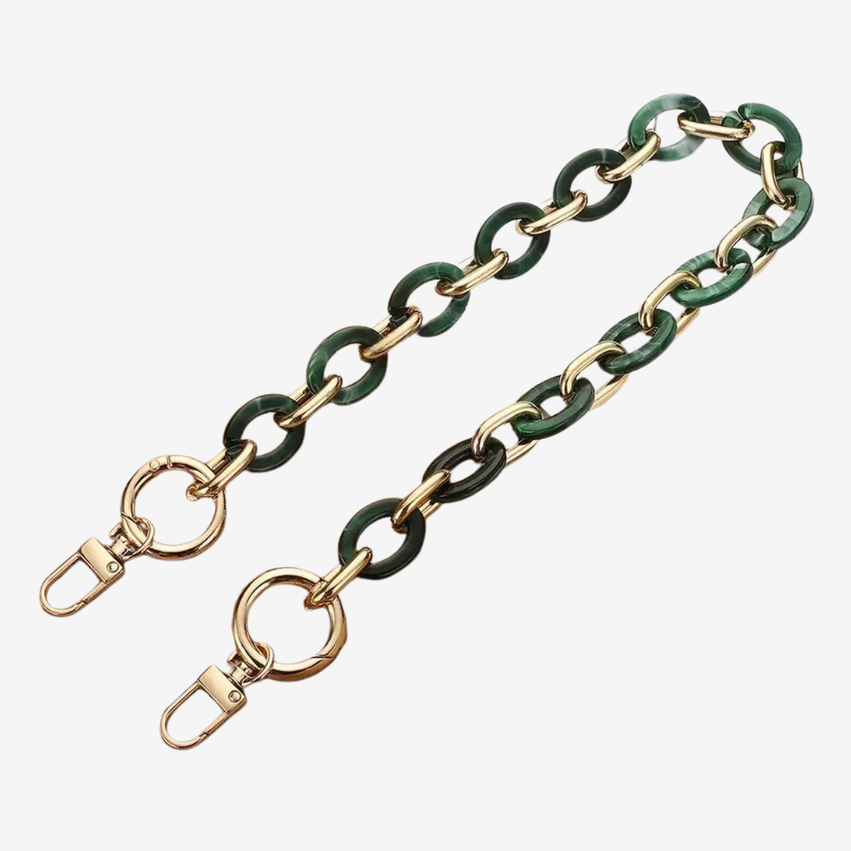 Collier chaîne bijou de téléphone maillons en acrylique | Juliette
