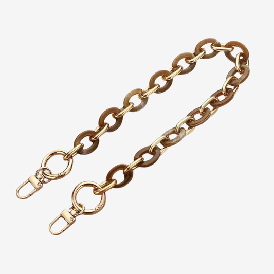 Collier chaîne bijou de téléphone maillons en acrylique | Lou