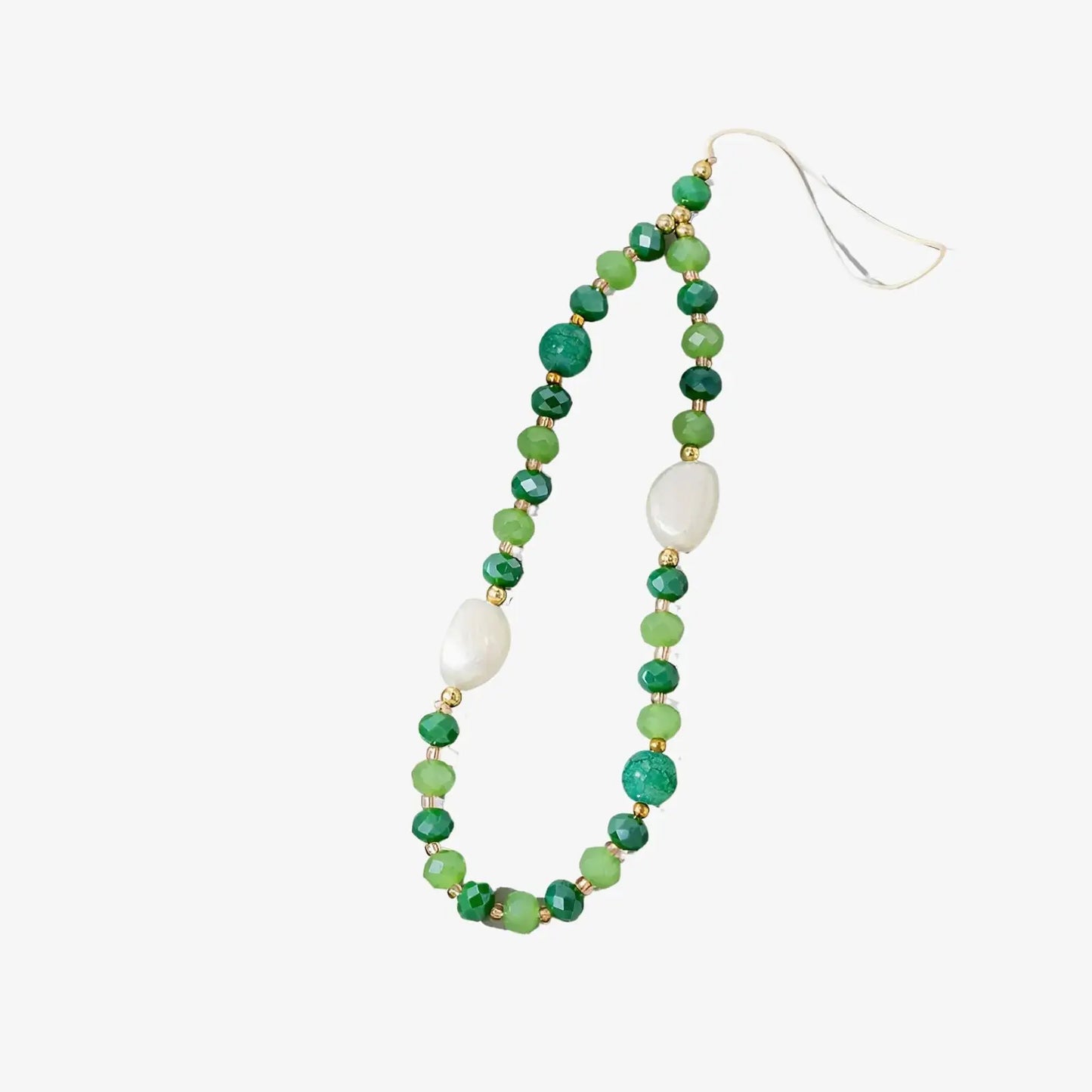 Bracelet pendentif pour téléphone en acrylique perlée | Marilou