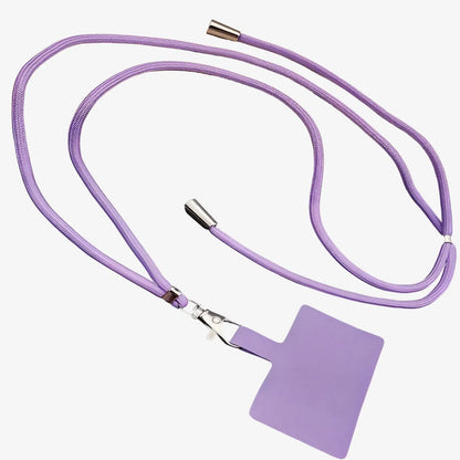 Cordon de téléphone ajustable universel violet