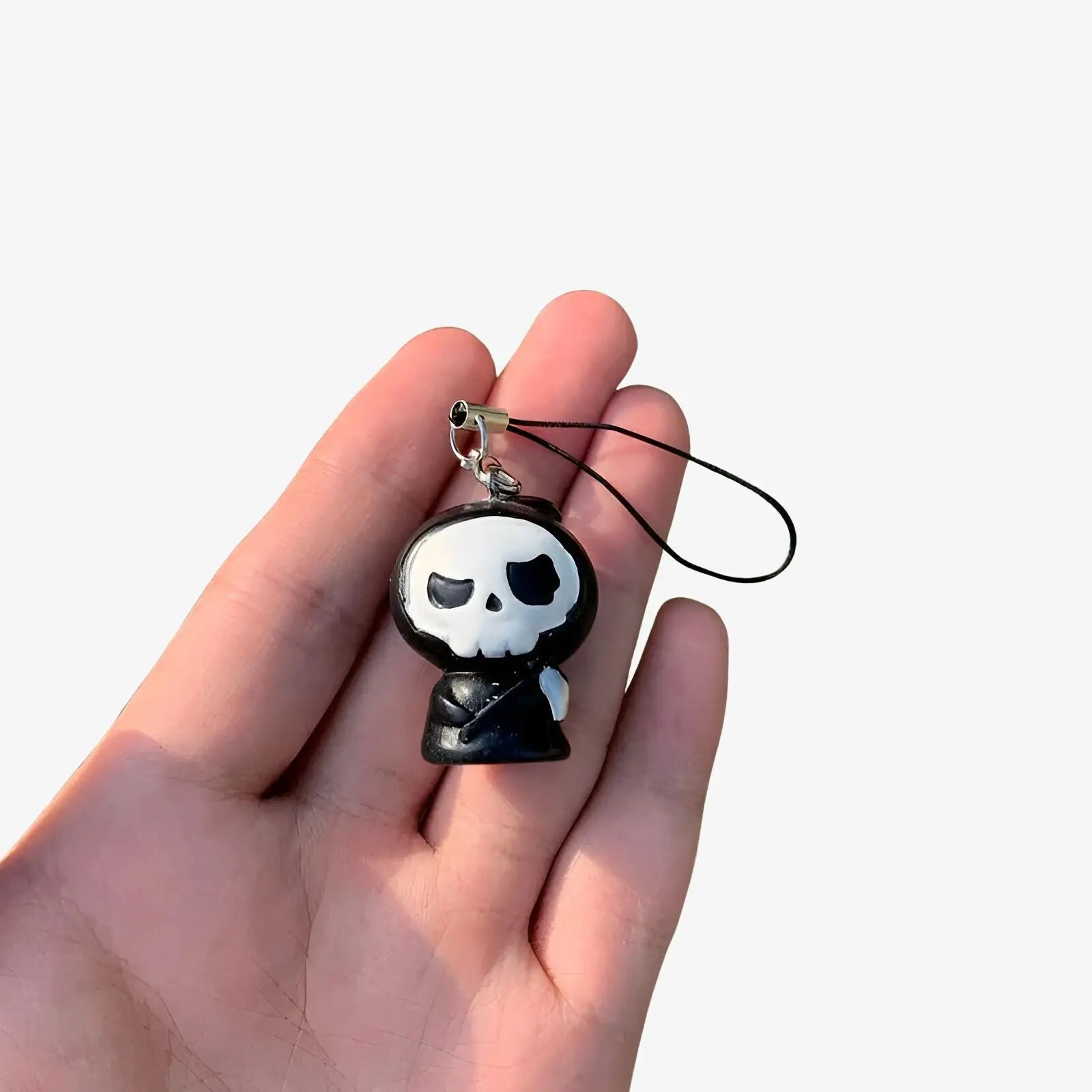 Pendentif de téléphone halloween faucheuse