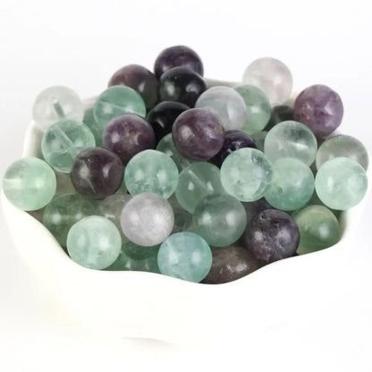 Perles en pierre naturelle 4 et 6 mm - Fluorite verte / 4mm 88-91pcs