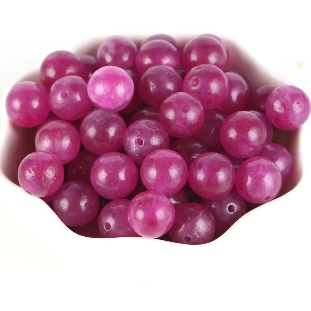 Perles en pierre naturelle 4 et 6 mm - Pink Tourmaline Jade / 4mm 88-91pcs