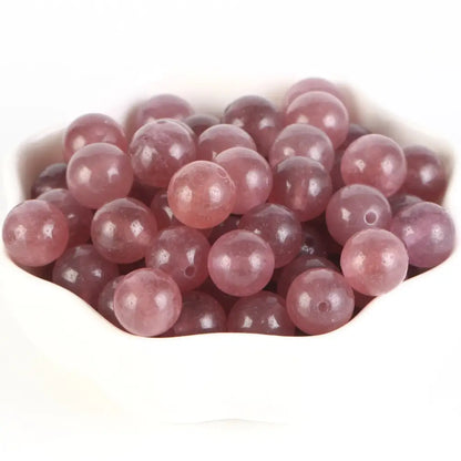 Perles en pierre naturelle 4 et 6 mm - Quartz fraise / 4mm 88-91pcs